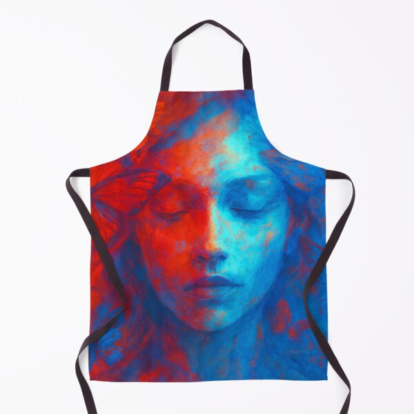 Item preview, Dream-distorted portrait with butterflies designed and sold by Sigtrix.