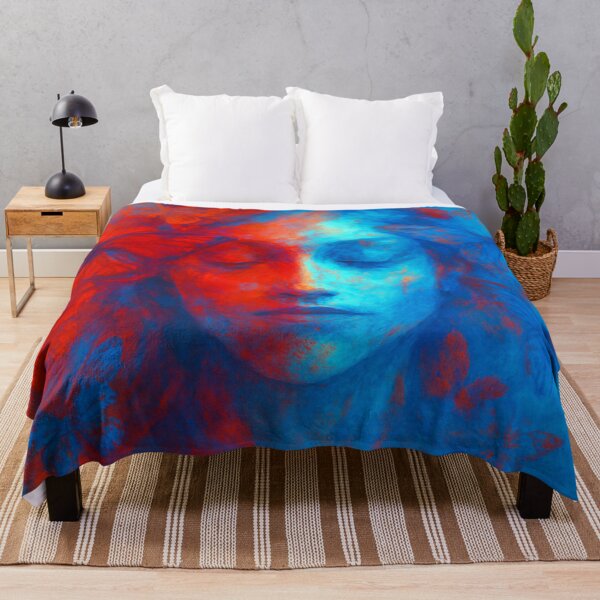 Item preview, Dream-distorted portrait with butterflies designed and sold by Sigtrix.