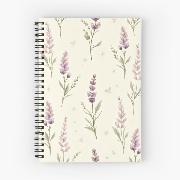 Item preview, Vintage Lavender Meadow Pattern – Soft Botanical Watercolor designed and sold by skysshobu.