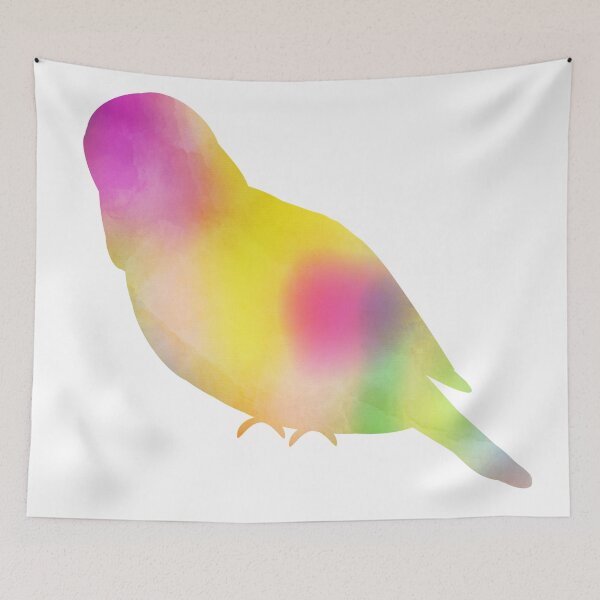 Item preview, Acuarela Budgie designed and sold by parakeetart.