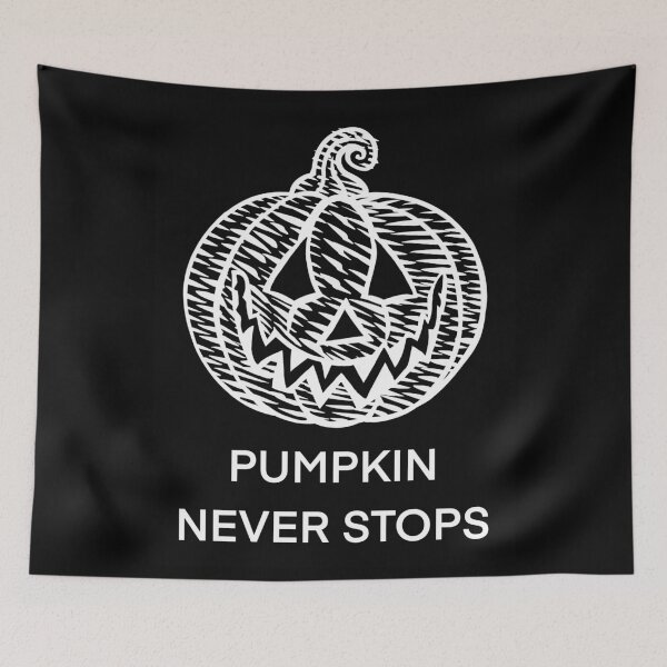 Item preview, HALLOWEEN : PUMPKIN NEVER STOPS designed and sold by lautir.