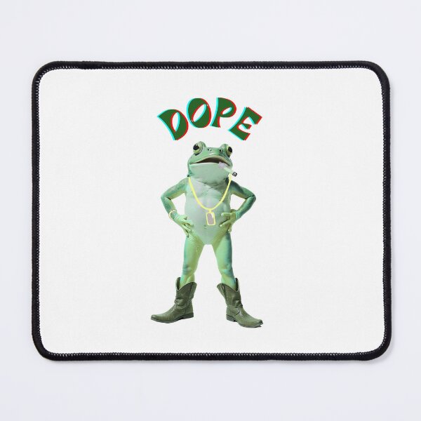 Item preview, Dope Frog | Funny Hip-Hop Frog Meme Design for Streetwear Lovers designed and sold by Overshared Studio.
