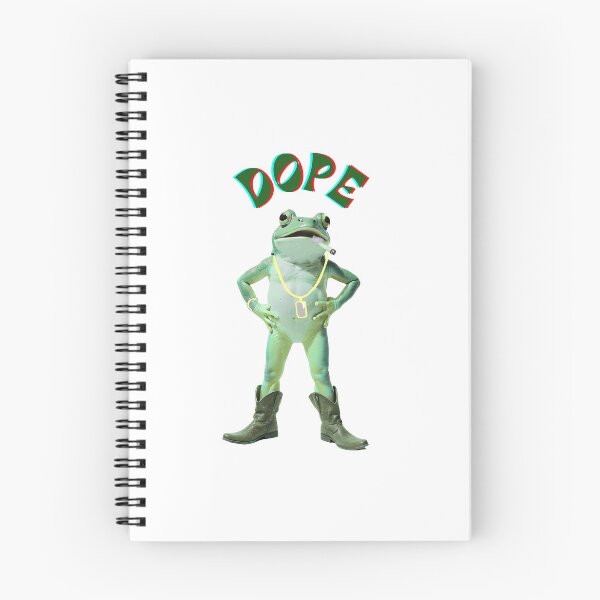 Item preview, Dope Frog | Funny Hip-Hop Frog Meme Design for Streetwear Lovers designed and sold by Overshared Studio.