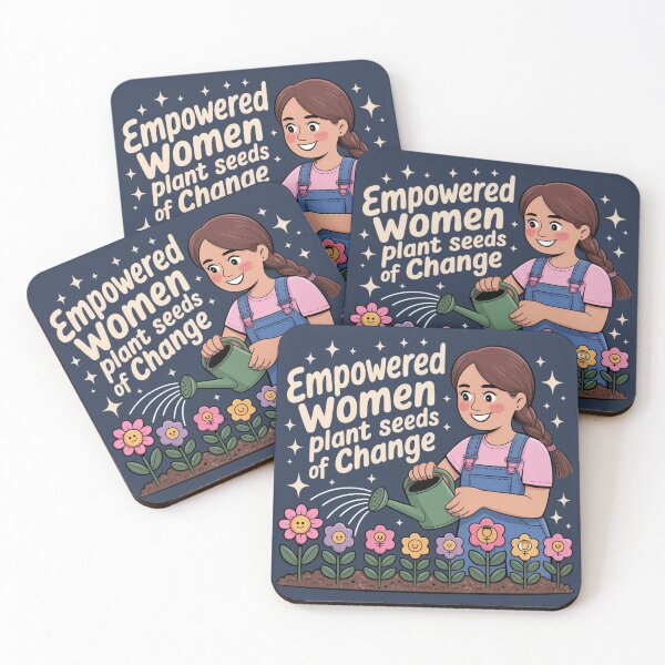 Item preview, Empowered Women Plant Seeds of Change • Feminist Gardening designed and sold by Blok45.