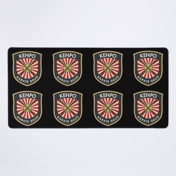 Item preview, Kenpo Karate Dojo Emblem – Rising Sun Martial Arts Shield Design designed and sold by VividOrganica.