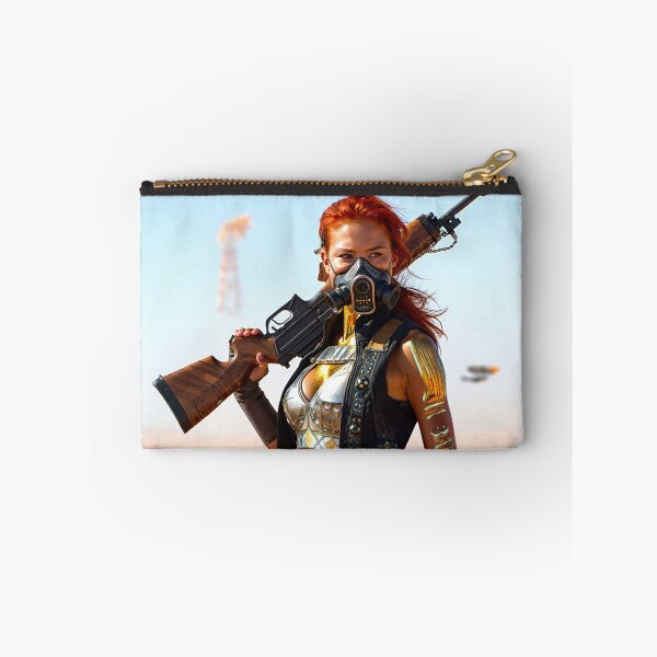 Item preview, The Desert wasteland wanderer cyberpunk style character designed and sold by Vintage Designs +.
