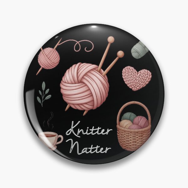 Item preview, Knitter Natter designed and sold by halibutgoatramb.