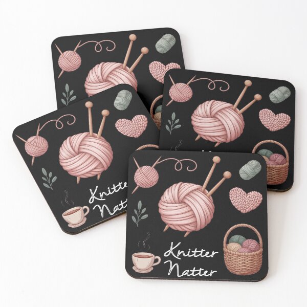 Item preview, Knitter Natter designed and sold by halibutgoatramb.