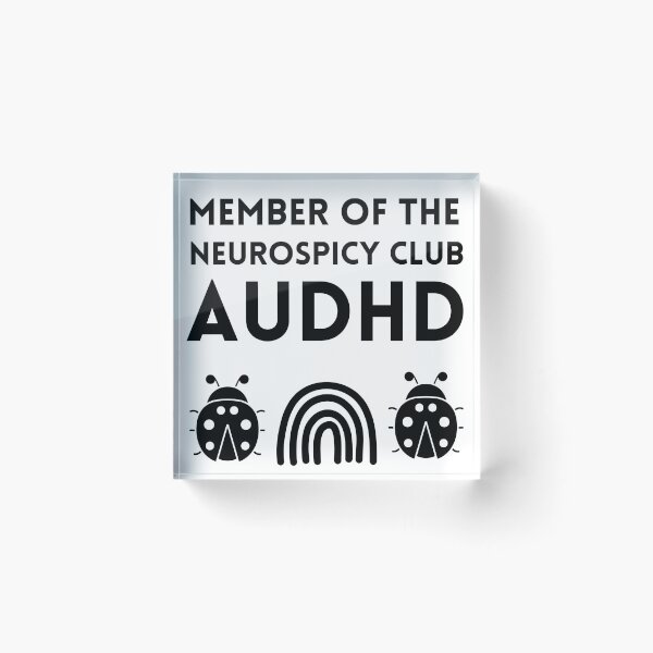 Item preview, Member of the Neurospicy Club - AUDHD designed and sold by The Courtesan Boutique.