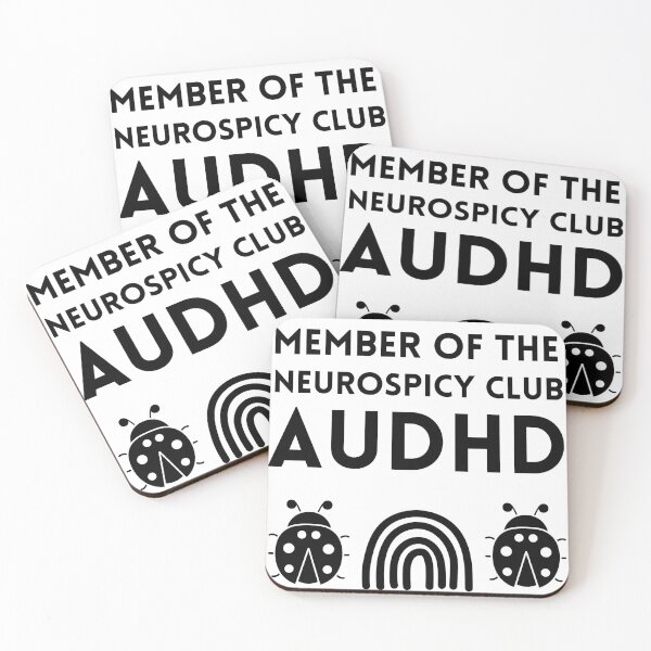 Item preview, Member of the Neurospicy Club - AUDHD designed and sold by The Courtesan Boutique.
