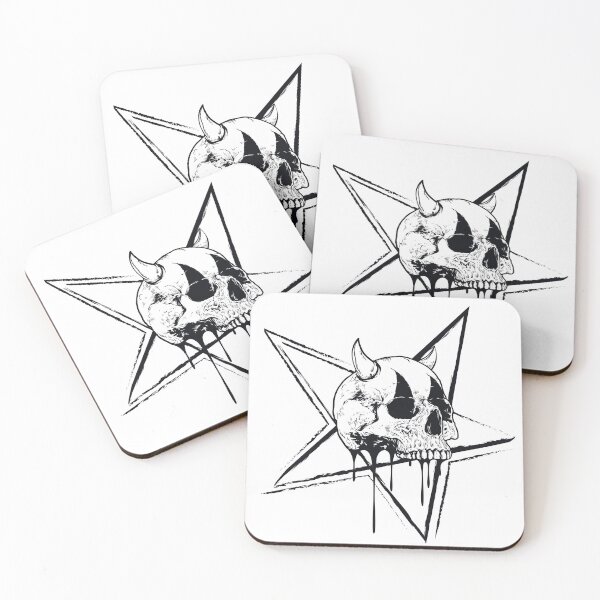 Item preview, Satanic Skull designed and sold by Krypteek.