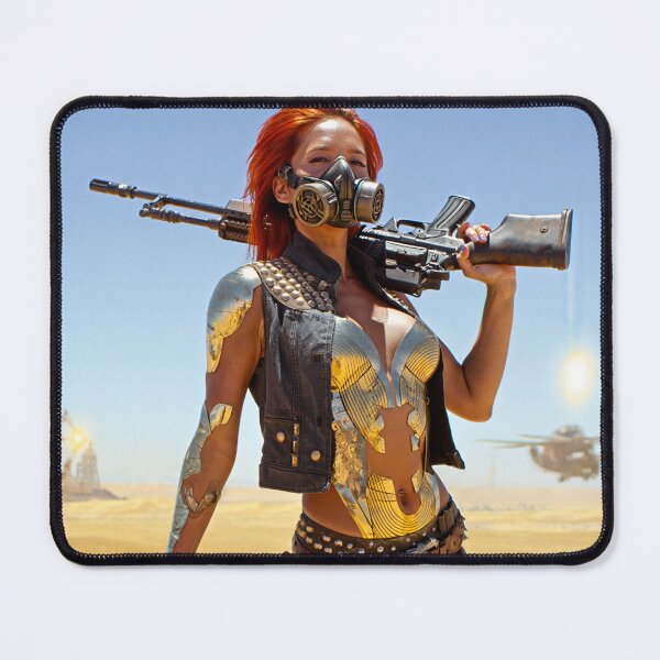 Item preview, The Desert wasteland wanderer cyberpunk style character designed and sold by Vintage Designs +.