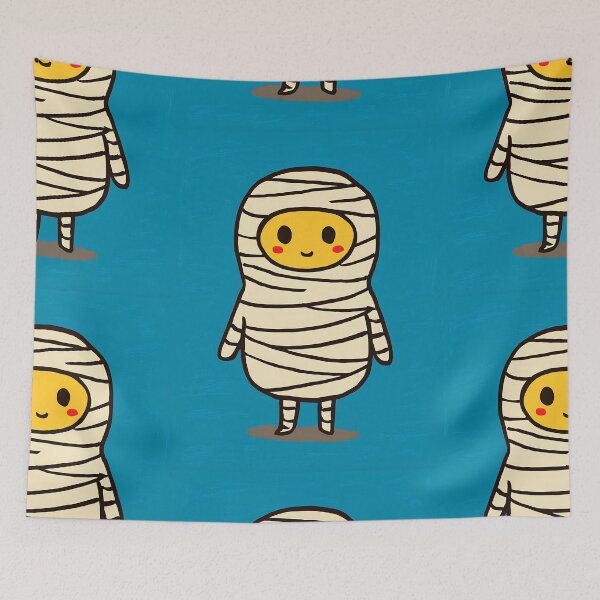 Item preview, Spooky Halloween Mummy designed and sold by bapupa.