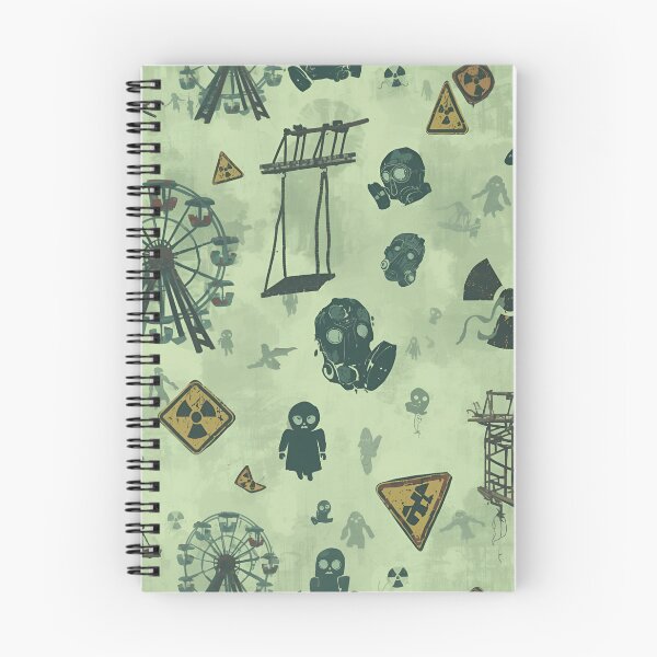 Item preview, Radioactive Playground — Pripyat Seamless Horror Pattern designed and sold by kabucino.