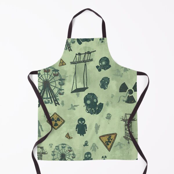 Item preview, Radioactive Playground — Pripyat Seamless Horror Pattern designed and sold by kabucino.
