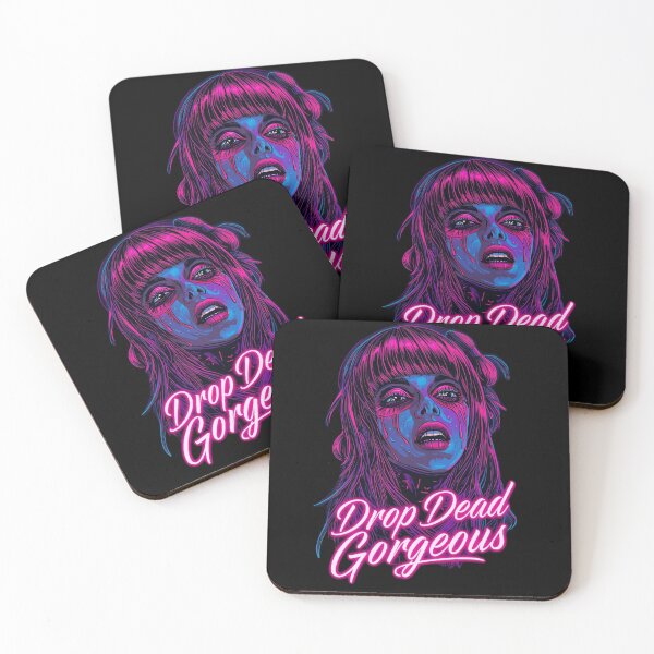 Item preview, Drop Dead Gorgeous – Neon Horror Glam Girl Pop Art designed and sold by snoezelstudio.