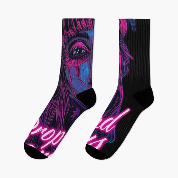 Item preview, Drop Dead Gorgeous – Neon Horror Glam Girl Pop Art designed and sold by snoezelstudio.