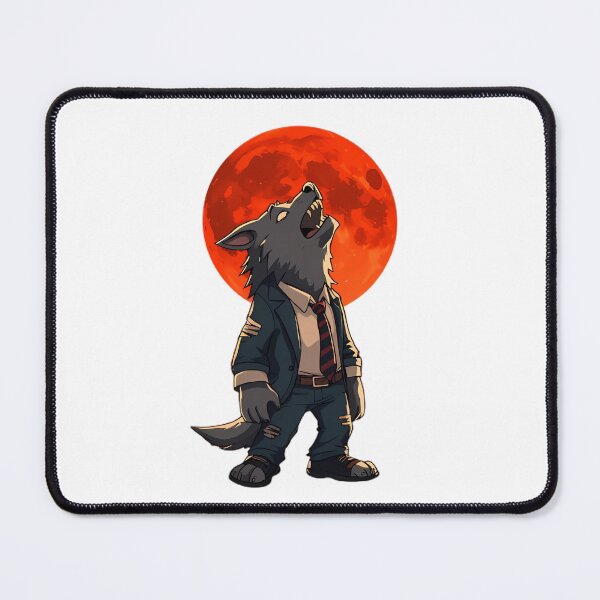 Item preview, Business Werewolf Under the Blood Moon designed and sold by Whimsy-Grove.