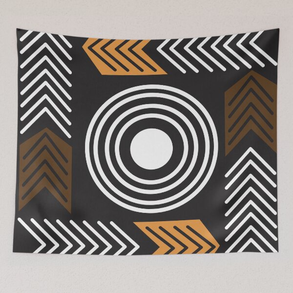 Item preview, Bogolan Pattern – Traditional African Design designed and sold by Wolagno.
