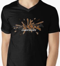Toyota Land Cruiser Men's V-Neck T-Shirt