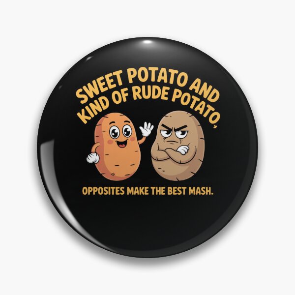 Item preview, Sweet Potato and Kind of Rude Potato designed and sold by Mateusz Majcherek.