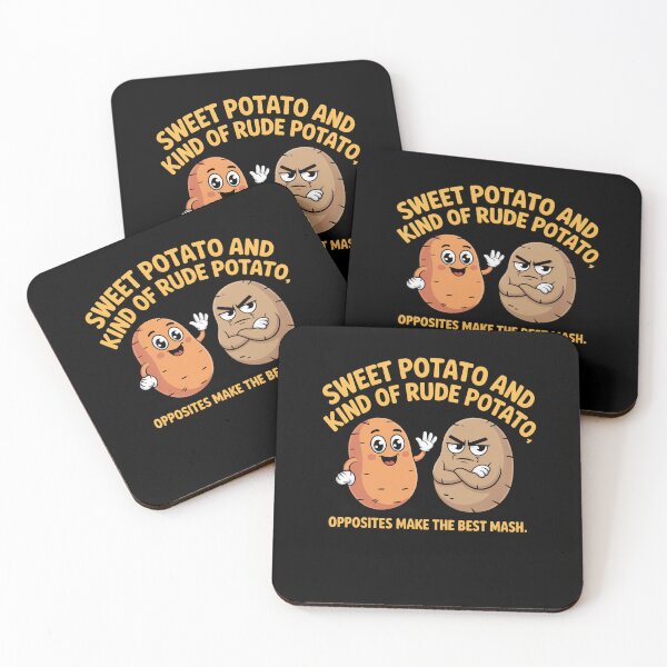 Item preview, Sweet Potato and Kind of Rude Potato designed and sold by Mateusz Majcherek.