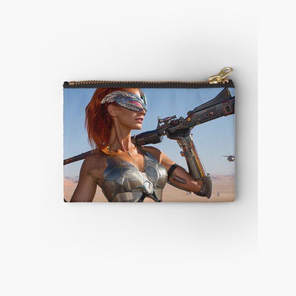 Item preview, The Desert wasteland wanderer cyberpunk style character designed and sold by Vintage Designs +.