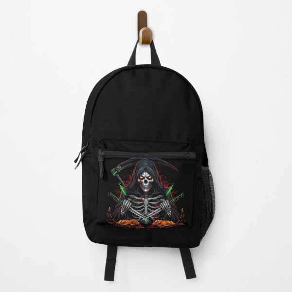 Item preview, Dark Halloween Skeleton Reaper | Scary Stylish Horror Artwork designed and sold by ColorSplash123.
