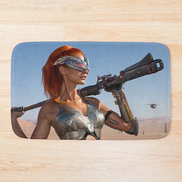 Item preview, The Desert wasteland wanderer cyberpunk style character designed and sold by Vintage Designs +.