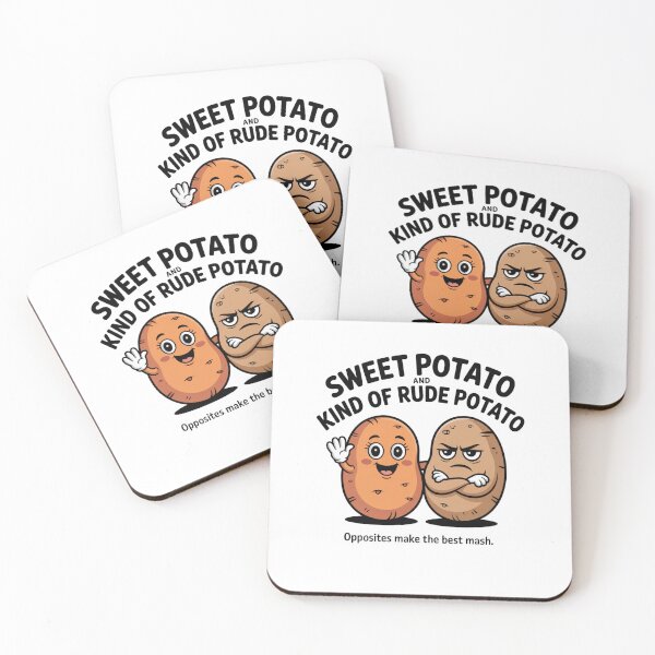 Item preview, Sweet Potato and Kind of Rude Potato designed and sold by Mateusz Majcherek.