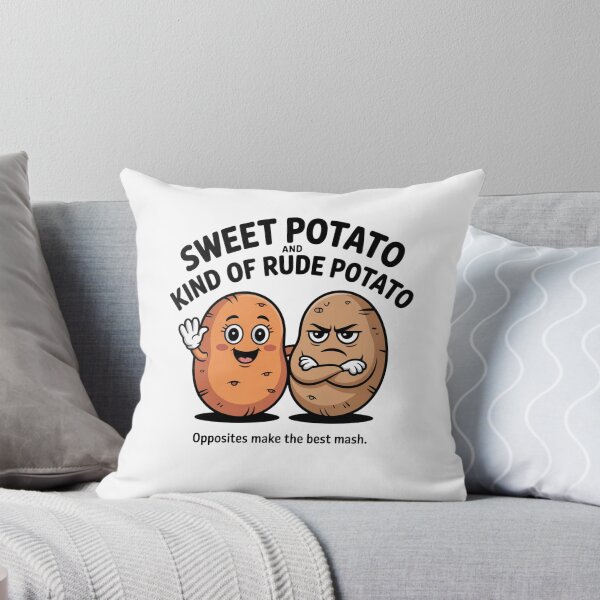 Item preview, Sweet Potato and Kind of Rude Potato designed and sold by Mateusz Majcherek.