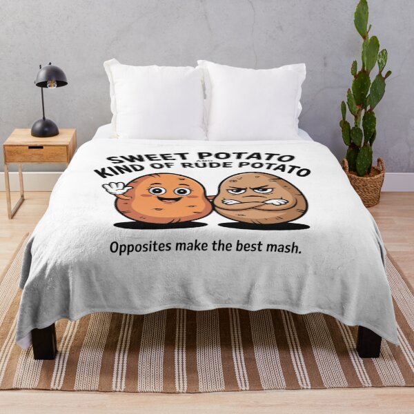 Item preview, Sweet Potato and Kind of Rude Potato designed and sold by Mateusz Majcherek.