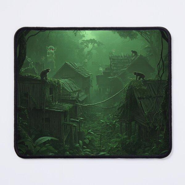 Item preview, The Monkey Curse Village — Forgotten Jungle Spirits designed and sold by kabucino.