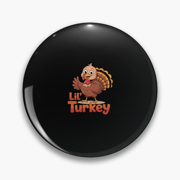 Item preview, Kids Cute Lil Turkey Boy Thanksgiving copy designed and sold by Belkisallen.