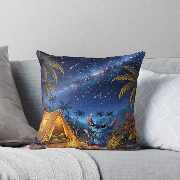 Item preview, Stitch camps out under the stars. designed and sold by cloud lee.