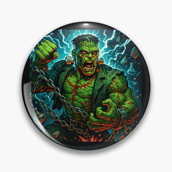 Item preview, Frankenstein Unleashed – Powerful Electric Monster Art designed and sold by DamianRoy88.