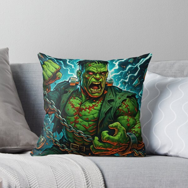 Item preview, Frankenstein Unleashed – Powerful Electric Monster Art designed and sold by DamianRoy88.