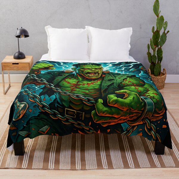 Item preview, Frankenstein Unleashed – Powerful Electric Monster Art designed and sold by DamianRoy88.