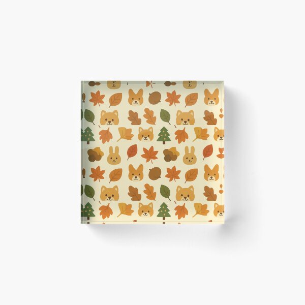 Artikelvorschau, Kopie von Autumn Whisper – Gemütliches Herbstlaub-Muster entworfen und verkauft von fur-S2-love.