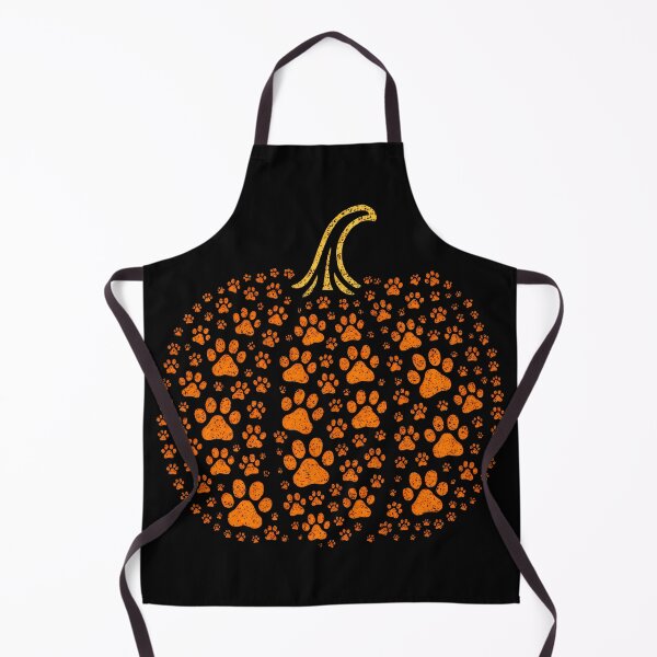 Item preview, Paw Pumpkin Dog Cat Vintage Fall Season Paw Print designed and sold by DemureArtsy.