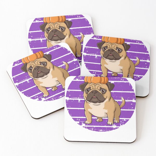 Item preview, a dog with a pumpkin on its head / cool Halloween designed and sold by AstronautMerch.
