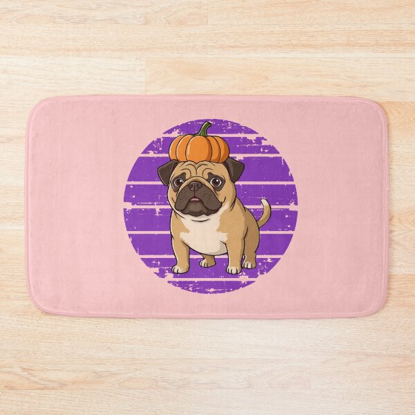 Item preview, a dog with a pumpkin on its head / cool Halloween designed and sold by AstronautMerch.