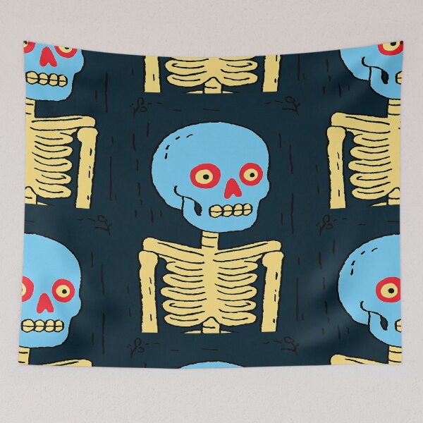 Item preview, Grinning Halloween Skeleton designed and sold by bapupa.