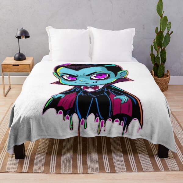 Item preview, Neon Pop Art Dracula | Vibrant Halloween Design designed and sold by snoezelstudio.