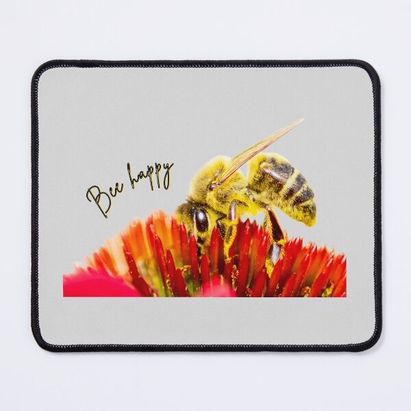 Item preview, Bee Happy – nature photo full of joie de vivre and lightness designed and sold by Katja LebenFreude.