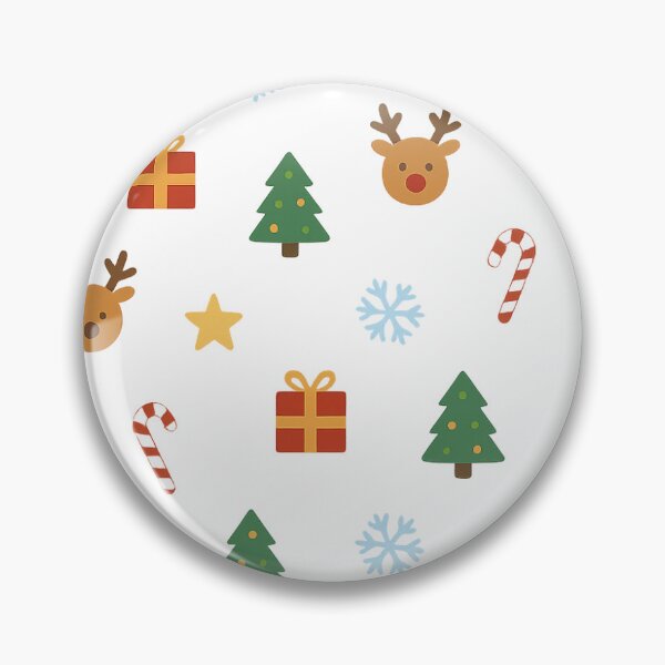 Item preview, Cute Christmas Pattern – Reindeer, Gifts & Trees designed and sold by fur-S2-love.