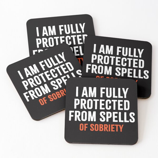 Item preview, Fully Protected from Spells - of sobriety (hic) designed and sold by LovedayDesigns.