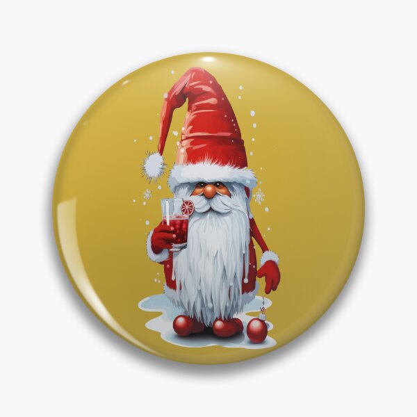 Item preview, Nordic Gnome Holding A Glass Of Pomegranate Juice designed and sold by taiche.