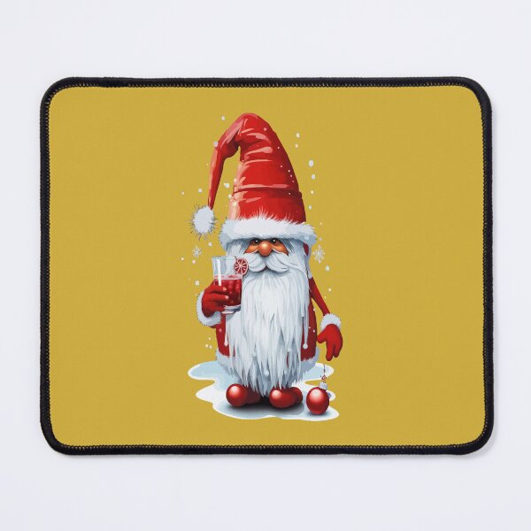 Item preview, Nordic Gnome Holding A Glass Of Pomegranate Juice designed and sold by taiche.