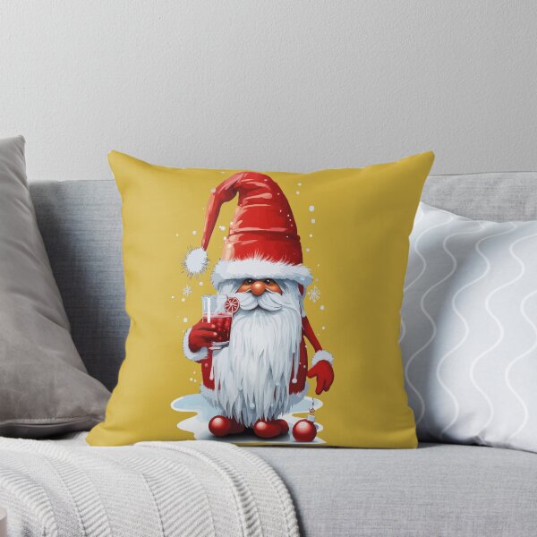 Item preview, Nordic Gnome Holding A Glass Of‎ Pomegranate Juice designed and sold by taiche.
